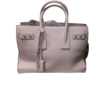 Saint Laurent YSL Sac de Jour Souple Blush Pink Leather Bag Small