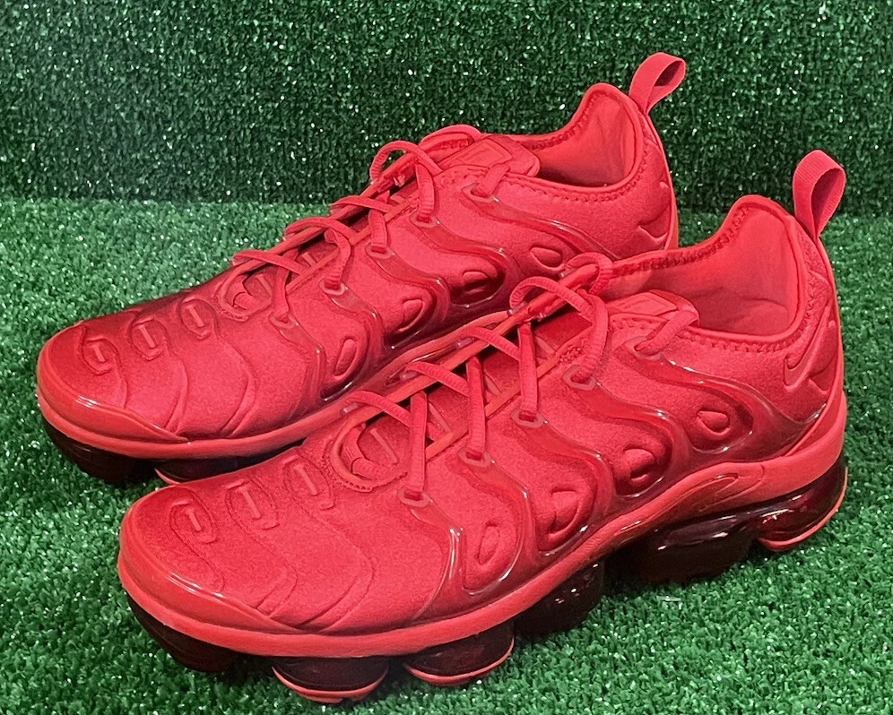 Nike vapormax plus red size 7 top