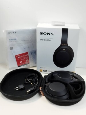 SONY ワイヤレスヘッドホン WH-1000XM3 本体 SONY WH-1000XM3 Wireless Headphones Japan Operation confirmed | eBay
