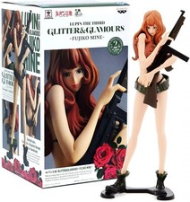 BANPRESTO  Fujiko Mine 25cm Lupin III 3rd Version Verde Glitter & Glamours NEW