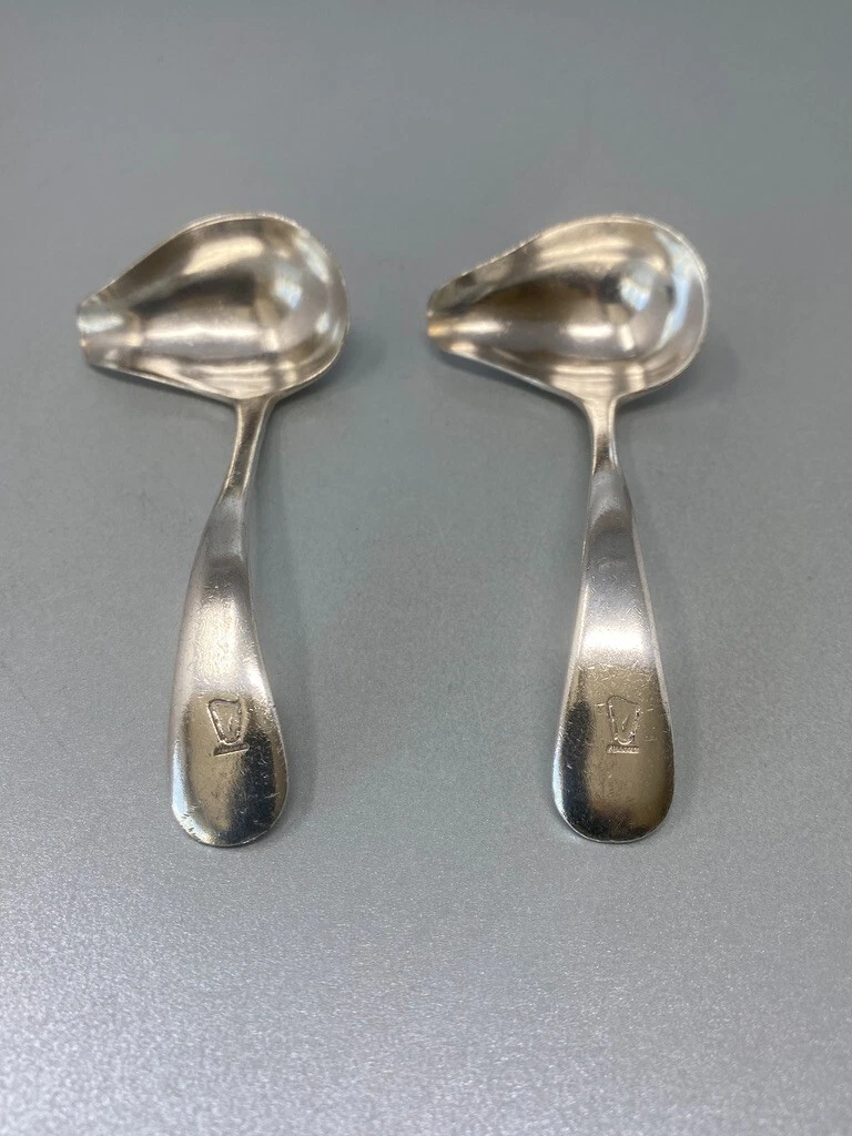 Very Unusual Pair Silver Plated Sauce Ladles with Guinness Crest
Opens in a new window or tab