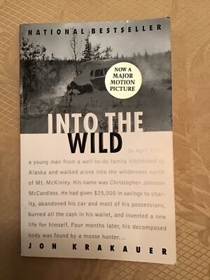 Into the Wild by Jon Krakauer (1997, Trade Paperback) Very Good Condition 