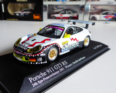 Spark Porsche 996 RSR N°50 Freisinger - Vainqueur 24H Spa 2003 - 1/43 Résine
