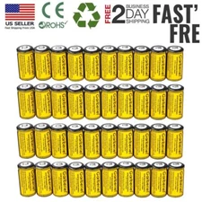 10-100Pcs 16340 Battery 2800mAh RCR123A Rechargeable 3.7V Batteries Lot Cell