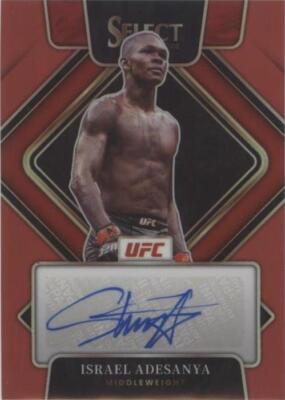 2022 Panini Select UFC - Israel Adesanya #SG-IAS for sale | eBay