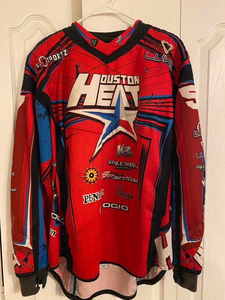 Houston Heat Chad George Paintball Jersey | eBay