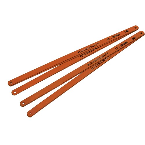 8 X CARBON HACKSAW BLADES 12" INCH 300MM 18 & 24 TEETH QUALITY METAL