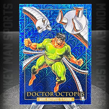 2024 Marvel Masterpieces '92 PLATINUM - Doctor Octopus - #25 BLUE TRAXX MINT