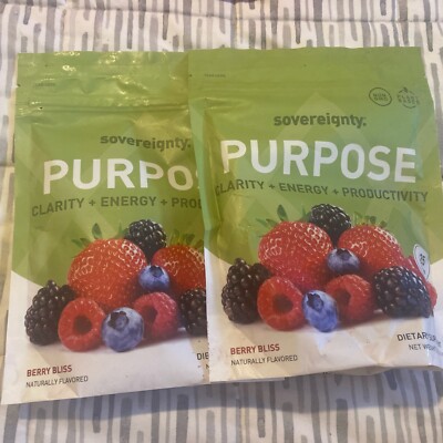 Sovereignty Purpose Clarity/Energy/Productivity Formula 50Servings GENUINE G8$