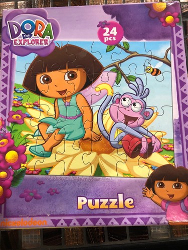 Dora the Explorer 24-Piece Jigsaw Puzzle Game Toy Kids Educational Gift NEW - Picture 2 of 3