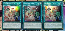 3x Yaminabe-Party ROTD-DE098 SUPER RARE DEUTSCH 1.Auflage Playset NM Yu-Gi-Oh