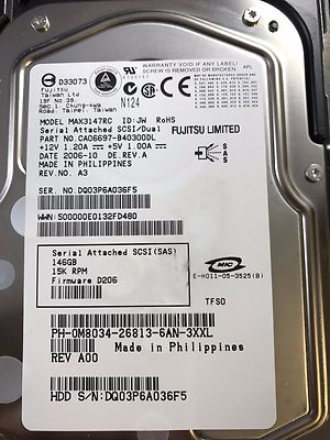 Dell M8034 Max3147rc Ca06697-B40300dl 146Gb 15K Sas Hot Plug Hard - Foto 13