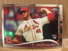 2014 Kevin Siegrist Topps Chrome Rookie Rc #81