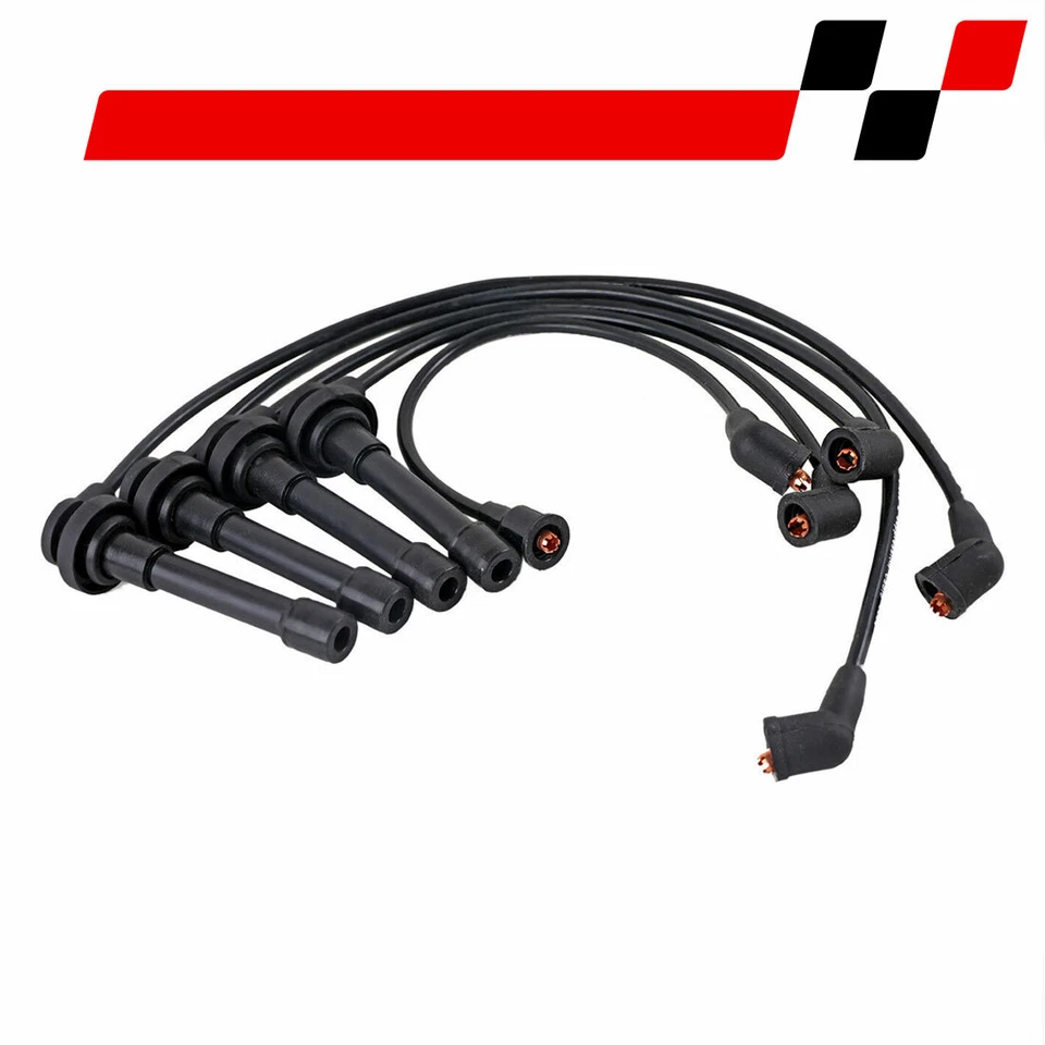 Juego de cables de encendido de bujías de 7 mm para 91-93 Nissan Sentra NX 95-98 200SX L4 1,6 L Foto 2 de 4