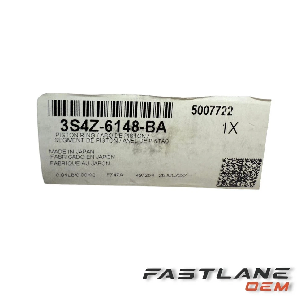 2010-2013 FORD TRANS СОЕДИНИТЬ ПОРШНЕВЫЕ КОЛЬЦА НОВЫЙ OEM 3S4Z-6148-BA - Изображение 3 из 4