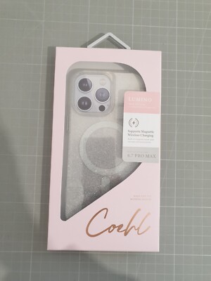 Uniq Coehl Lumino Hülle für iPhone 14 Pro Max 6.7'' sparkling silver