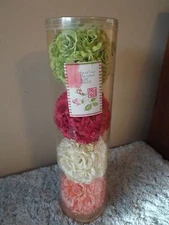 Linens N Things Set of FourDecorative Rose Balls