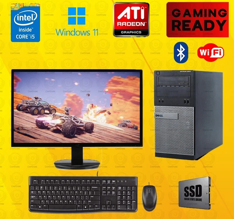Team Fortress 2 Gaming Desktop PC SSD Computer ATI 2GB GDDR5 Win