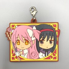 Madoka Homura Puella Magi Madoka Magica Rubber Strap Charm Anime Japan bb562