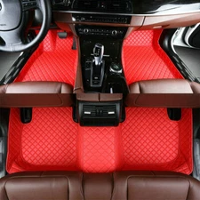 For Toyota Camry 1996-2023 Car Floor Mats Front Rear Luxury Carpets Waterproof