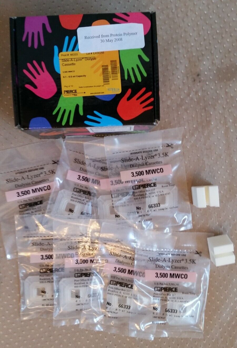 Pierce Slide-a-lyzer 3.5k MWCO Dialysis Cassette 3ml 66330 for