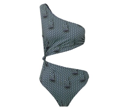 Vilebrequin Badeanzug/Damen/Floe/Grün/UVP £210