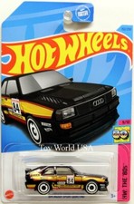 2023 Hot Wheels 152 Hw The 80s 84 Audi Sport Quattro Black