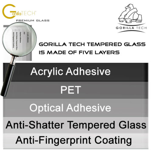 For Sony Xperia Z1 Screen Protector New 100% Genuine Gorilla Tempered Glass Film - Picture 3 of 7