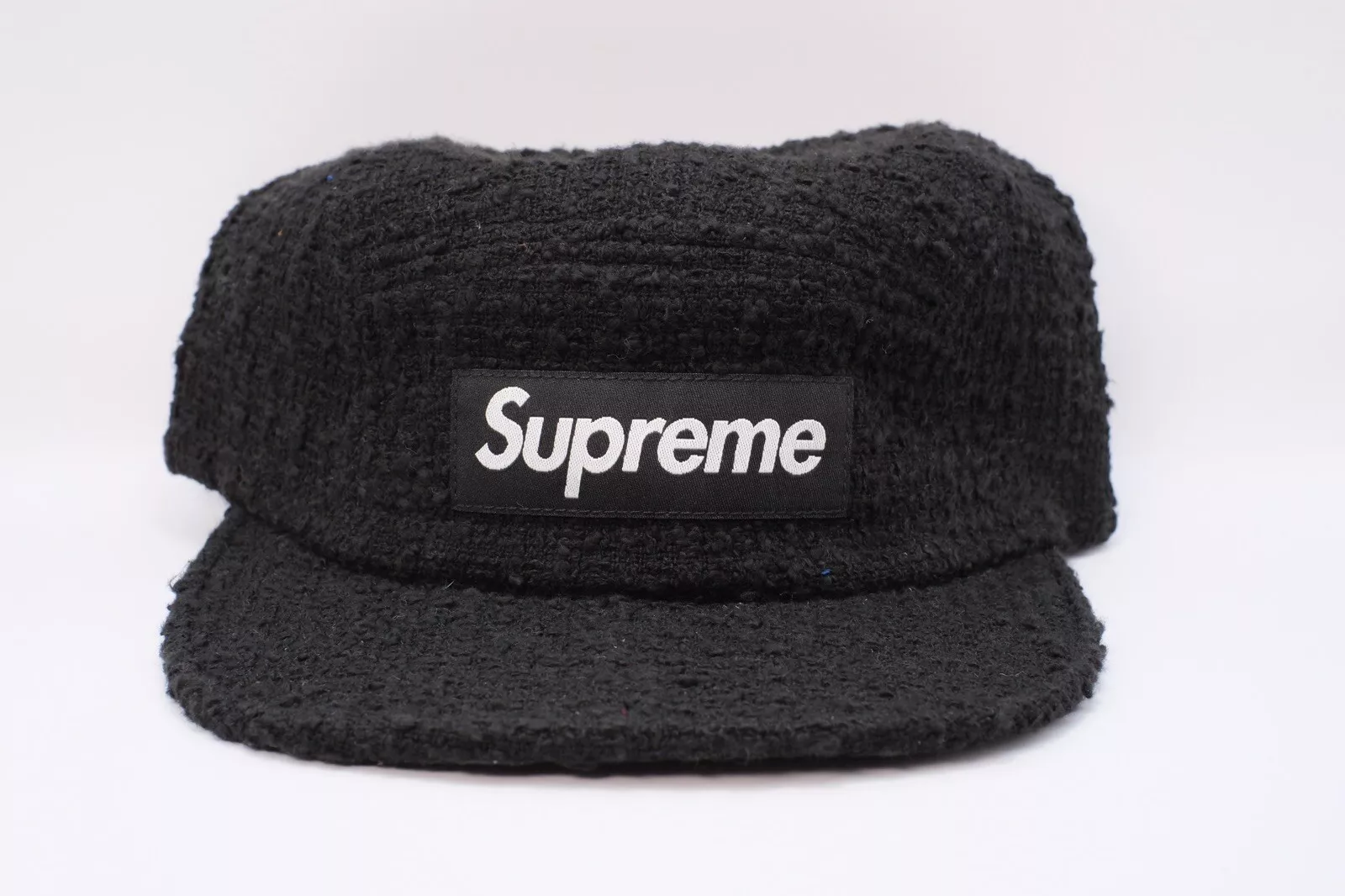 CHAPEAU CASQUETTE DE CAMP BOUCLÉ SUPRÊME SS16 NOIR NEUF LOGO JORDAN KOBE DUNK S