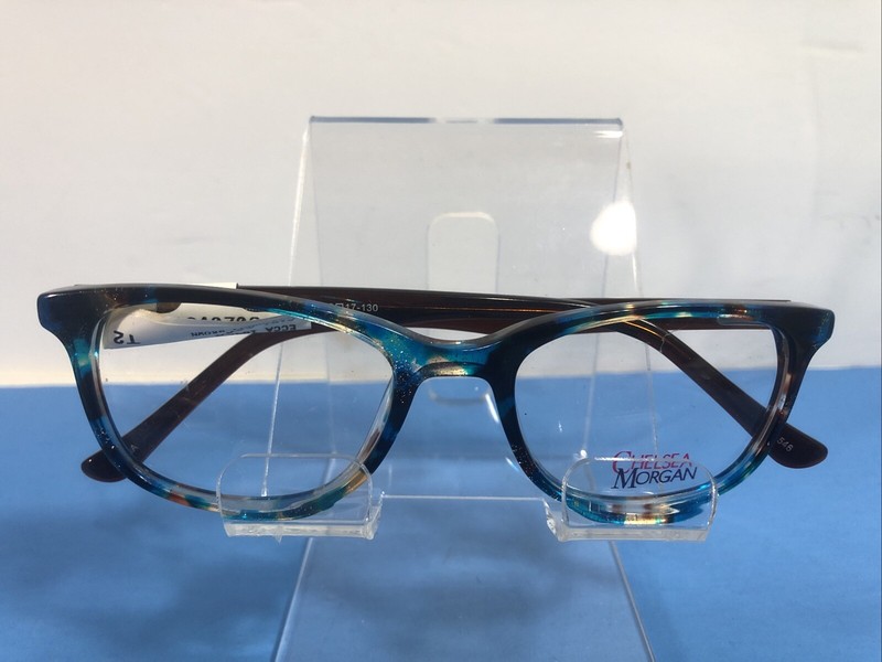 NEW Chelsea Morgan 4617 Multi Brown Eyeglasses Frames Kids W/tag CMM 8002