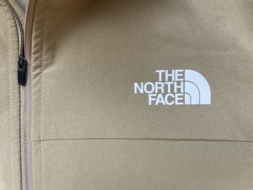 THE NORTH FACE TEKNITCAL HOODED JACKET MOAB KHAKI SIZE MEDIUM 21” PTP - Picture 8 of 17