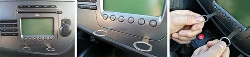 Entriegelungswerkzeug Radio Ausbau Werkzeug für VW Golf 4 IV Bora Passat 3B 3BG - Bild 15 von 24