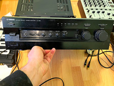 Yamaha AX-396 Stereo Amplifier Black 2-Ch Class AB Loudness Tape Monitor