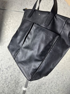Anya Hindmarch Tote Bag Ribbon Leather in Black From Japan | eBay