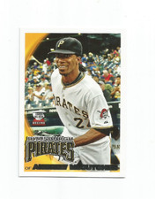 ANDREW McCUTCHEN (Pirates) 2010 TOPPS ROOKIE CUP CARD-2ND YEAR CARD #110. rookie card picture