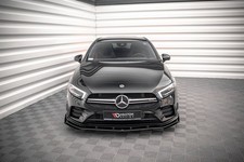 Frontlippe + Flaps passend für Mercedes A35 AMG / AMG-Line Aero Pack W177 schwar Frontlippe + Flaps passend für Mercedes A35 AMG / AMG-Line Aero Pack W177 schwar