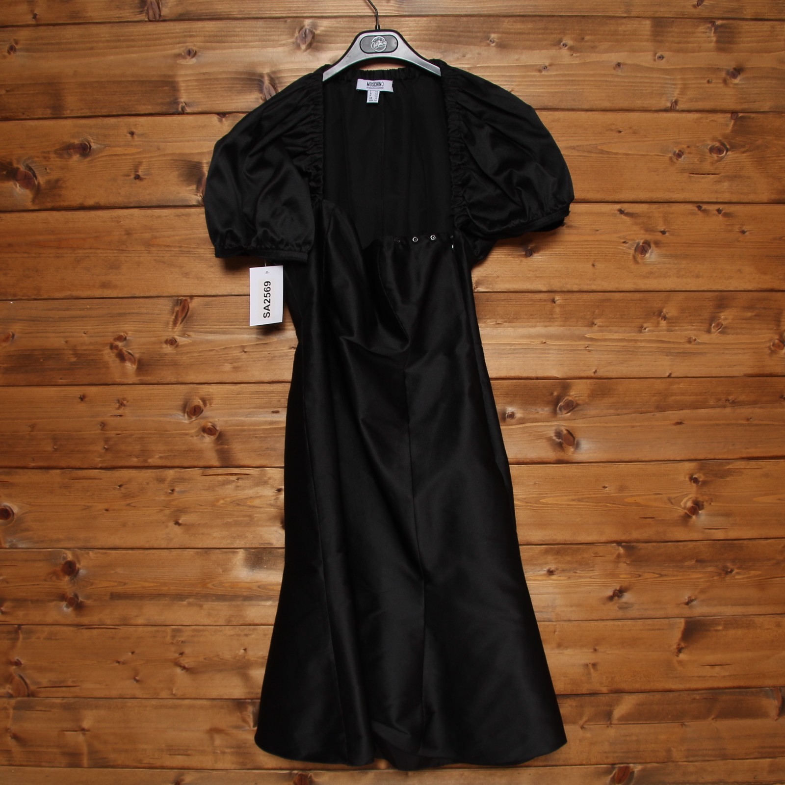 Traje Moschino Barato And Elegante T. 44 Usado (SA2569) Negro Mujer Vintage