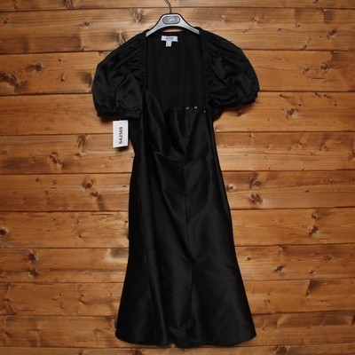 MOSCHINO CHEAP AND CHIC dress size 44 Used (SA2569) Black Women Vintage