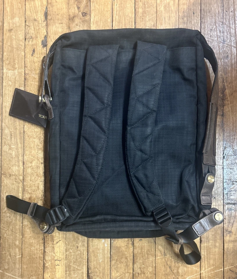 Tumi DROR BACKPACK Computer BAG Case Black & Brown  - Image 2 of 3