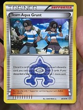 POKEMON TEAM AQUA GRUNT 26/34 UNCOMMON DOUBLE CRISIS NM  CARD on eBay