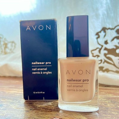 Avon Nailwear Pro Sheer French Pink N606 Nail Enamel Polish .4 oz NEW