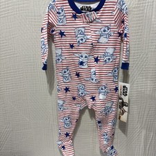 star wars mandalorian Baby Patriot Sleeper Size 6/9 M New