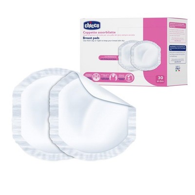 Stilleinlagen Chicco antibakteriell Natural Feeling 30 Stück, neu, Einweg
