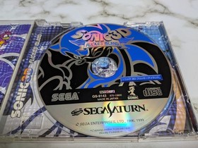 Sonic 3D Flicky Island W/Obi Manual Sega Saturn SS Good Used Game NTSC-J Japan