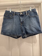 VTG Polo Ralph Lauren Jeans Co. Denim Saturday Shorts 3.5  Women  s Size 8 Y2K