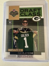 Matthew Golden Rookie Card Rookies & Stars No. 5 Draft Class.