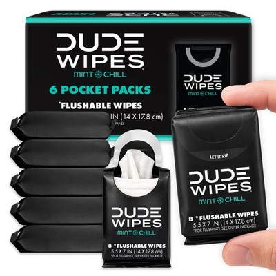 Dude Mint Chill - - 6 Of 8 48 - - Tea Tree Oil Vitamin E