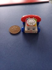 Fisher-Price Chatter Telephone Miniature  World's Smallest