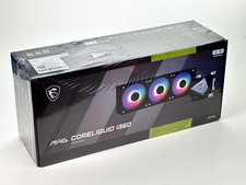 MSI MAG CoreLiquid I360 AIO Liquid Cooler, 3x 120mm ARGB Fans, Aluminium, 360mm 