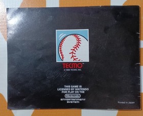 Tecmo Baseball (NES)